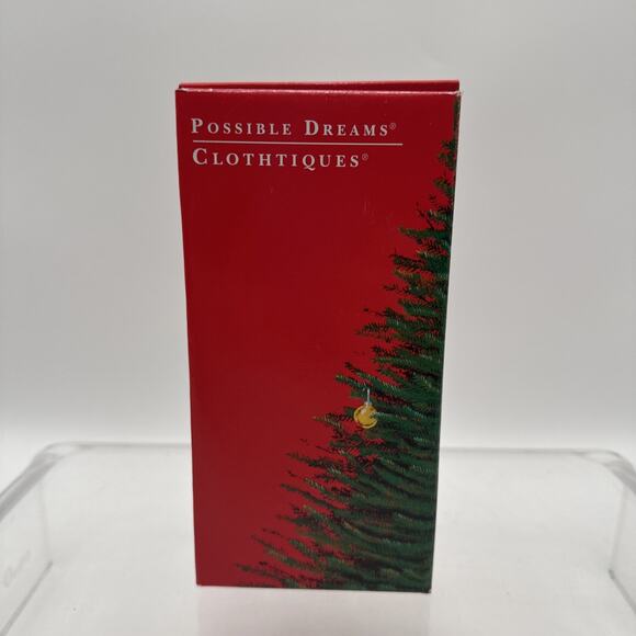 1993 Clothtique By Possible Dreams Working Santa Claus Figures Ornament Toy Xmas - Picture 15 of 16